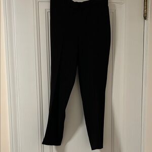 Theory Black Straight Leg Pants
